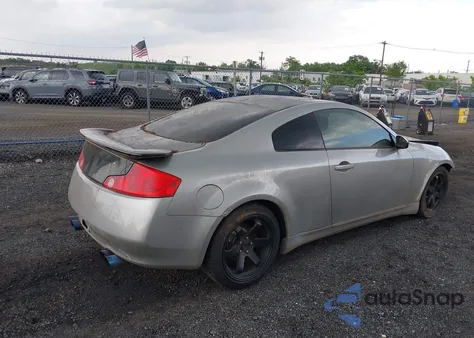 2003 Infiniti G35 Base W/Leather z USA, uszkodzony, nr VIN JNKCV54E53M200370